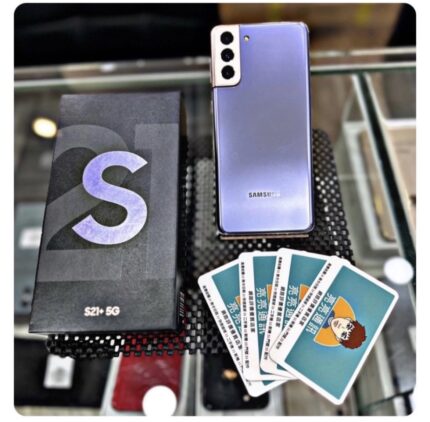 亮亮通訊 二手SAMSUNG S21+ (8G:128G) 紫色 新竹 東區 手機快速維修